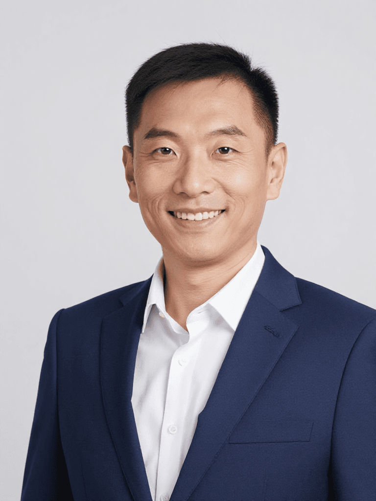 Professional AI headshot in The LinkedIn Classic style, produced by MidnightLook